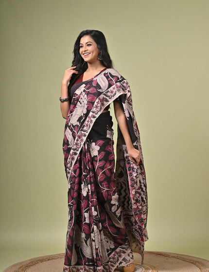 Kalamkari Digital Print Saree
