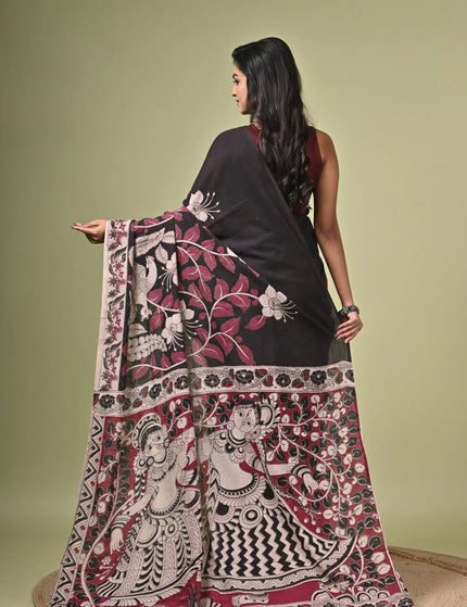 Kalamkari Digital Print Saree