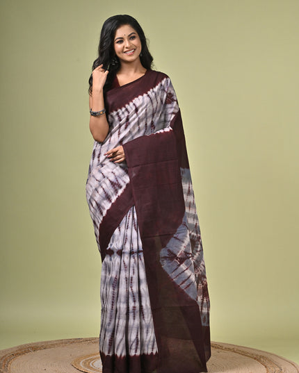KK'S COTTON SHREEBHORI SAREE I WOMEN'S PURE COTTON DYE TRENDING SAREE I DAILY WEAR SAREE I PARTY WEAR SAREE I SUMMER WEAR SAREE I COTTON SAREE I LIGHTWEIGHT SAREE I BREATHABLE SAREE