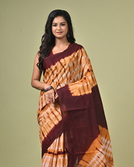 KK'S COTTON SHREEBHORI SAREE I WOMEN'S PURE COTTON DYE TRENDING SAREE I DAILY WEAR SAREE I PARTY WEAR SAREE I SUMMER WEAR SAREE I COTTON SAREE I LIGHTWEIGHT SAREE I BREATHABLE SAREE