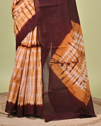KK'S COTTON SHREEBHORI SAREE I WOMEN'S PURE COTTON DYE TRENDING SAREE I DAILY WEAR SAREE I PARTY WEAR SAREE I SUMMER WEAR SAREE I COTTON SAREE I LIGHTWEIGHT SAREE I BREATHABLE SAREE