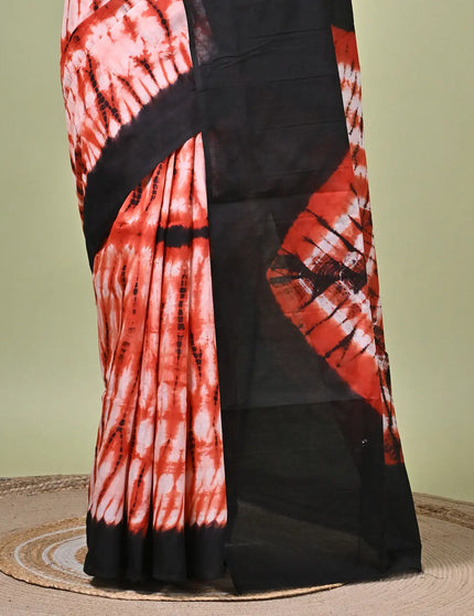 Cotton Shibori Saree I Designer Dye Saree