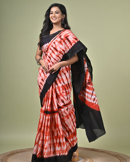KK'S COTTON SHREEBHORI SAREE I WOMEN'S PURE COTTON DYE TRENDING SAREE I DAILY WEAR SAREE I PARTY WEAR SAREE I SUMMER WEAR SAREE I COTTON SAREE I LIGHTWEIGHT SAREE I BREATHABLE SAREE