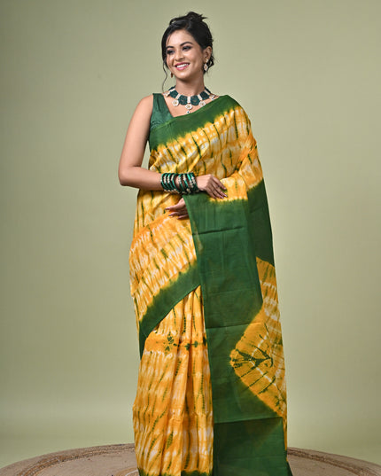 KK'S COTTON SHREEBHORI SAREE I WOMEN'S PURE COTTON DYE TRENDING SAREE I DAILY WEAR SAREE I PARTY WEAR SAREE I SUMMER WEAR SAREE I COTTON SAREE I LIGHTWEIGHT SAREE I BREATHABLE SAREE