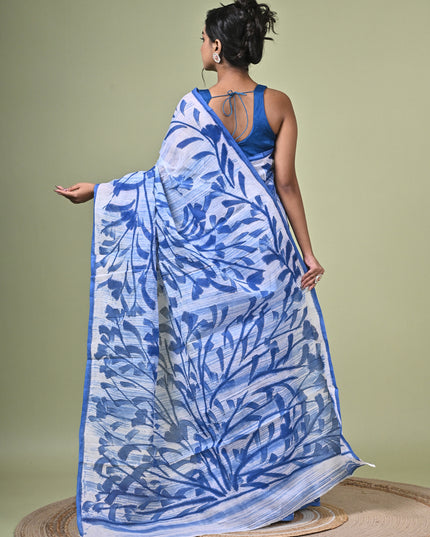 KK'S COTTON PAINTING STITCH SAREE I WOMEN'S PURE COTTON FLORAL HAND PAINTED TRENDING SAREE I DAILY WEAR SAREE I PARTY WEAR SAREE I SUMMER WEAR SAREE I COTTON SAREE I LIGHTWEIGHT SAREE I BREATHABLE SAREE