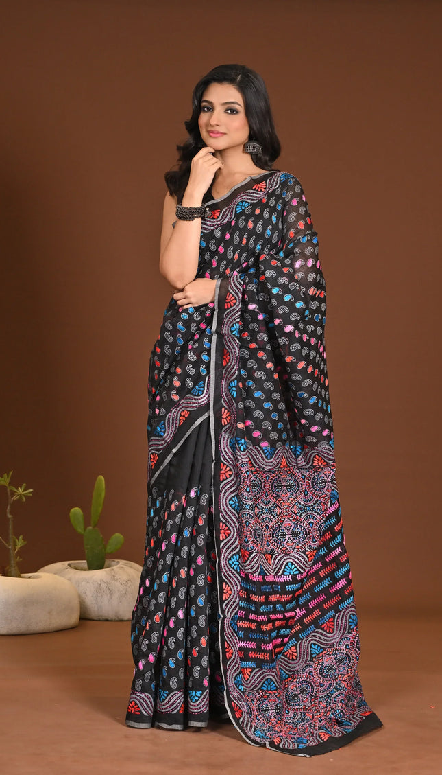 traditional-handloom-sarees-kalamkantha