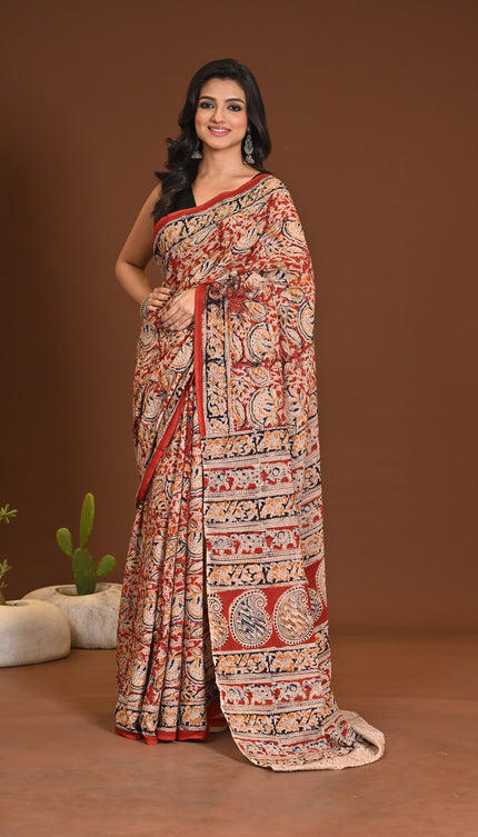 Collection image for: Kalamkari Sarees