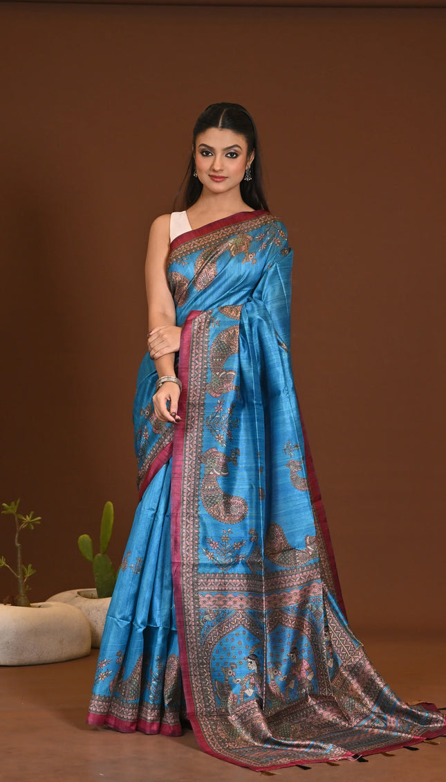 traditional-handloom-sarees-kalamkantha