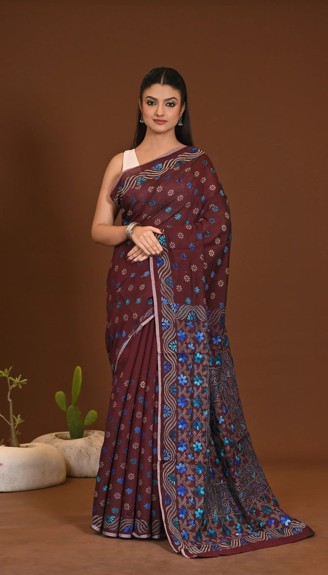traditional-handloom-sarees-kalamkantha