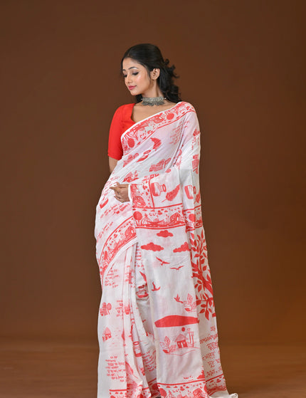 Khadi Lekha Saree