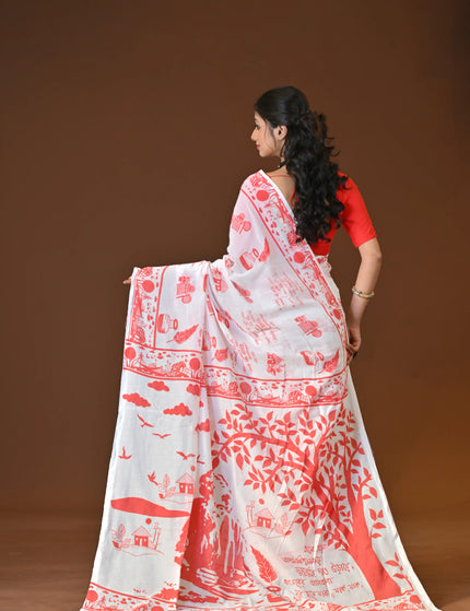 Khadi Lekha Saree