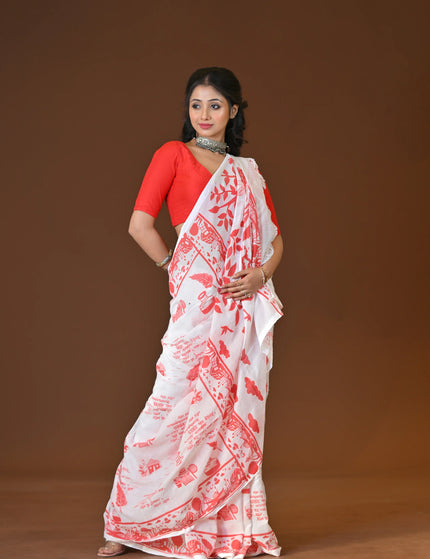 Khadi Lekha Saree